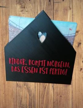 Servietten Halter Haus groß